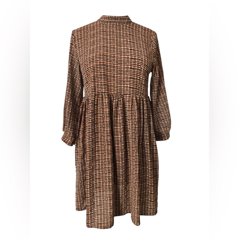 Molly Dress Size L Mock Neck Long Sleeve Fall